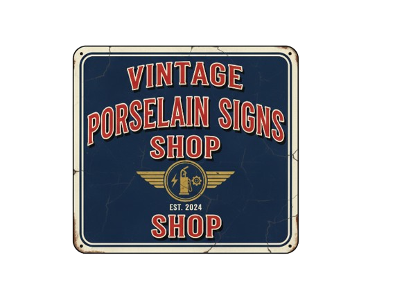 Vintage Porcelain Signs Shop Logo