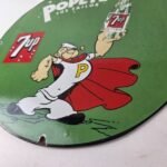 Vintage 7 Up Soda Sign – Advertisement Piggly General Store Porcelain Gas Sign - Image 14