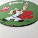 Vintage 7 Up Soda Sign – Advertisement Piggly General Store Porcelain Gas Sign - Image 10