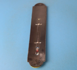 Vintage AAA Auto Insurance Sign – Service Gas Pump Sign on Porcelain Thermometer - Image 14