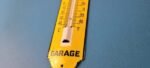 Vintage AAA Auto Insurance Sign – Service Gas Pump Sign on Porcelain Thermometer - Image 10