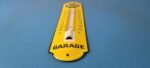 Vintage AAA Auto Insurance Sign – Service Gas Pump Sign on Porcelain Thermometer - Image 11