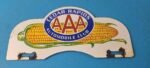 Vintage AAA Automobile Club License Plate Topper – Sign Ad on Automobile Topper - Image 2