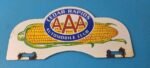 Vintage AAA Automobile Club License Plate Topper – Sign Ad on Automobile Topper