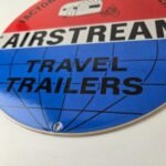 Vintage Airstream Sign – Travel Trailer RV Gas Airplane Porcelain Sign - Image 15
