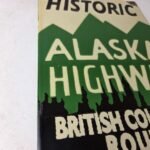 Vintage Alaska Highway Sign – Road Route Direction Historic Gas Porcelain Sign - Image 6