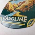 Vintage Alta Gasoline Sign – Gas Pump Service National Park Porcelain Sign - Image 14