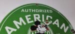 Vintage American Gasoline Porcelain Sign – Mickey Mouse Gas Pump Plate Sign - Image 5