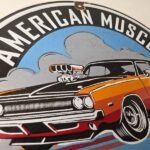 Vintage American Muscle Fast Loud Porcelain Signs – Muscle Car Hot Rod Signs - Image 5