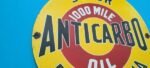 VINTAGE ANTICARBO OIL CO PORCELAIN MILE GASOLINE SERVICE STATION PUMP PLATE SIGN - Image 6