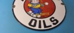 Vintage Arrow Oils Sign – Porcelain Premium Gasoline Pump Plate Sign - Image 7