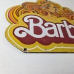 Vintage Barbie Mattel Toys Sign – Porcelain Advertisement Store Gas Pump Sign - Image 7