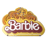 Vintage Barbie Mattel Toys Sign – Porcelain Advertisement Store Gas Pump Sign - Image 2