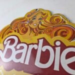 Vintage Barbie Mattel Toys Sign – Porcelain Advertisement Store Gas Pump Sign - Image 8