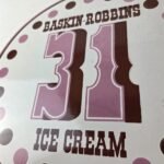 Vintage Baskin Robbins Sign – Gas Pump Advertising Sale Ice Cream Porcelain Sign - Image 4