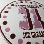 Vintage Baskin Robbins Sign – Gas Pump Advertising Sale Ice Cream Porcelain Sign - Image 6