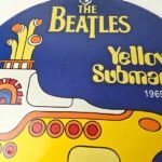 Vintage Beatles Yellow Submarine Porcelain Sign – 1969 Submarine Sign - Image 3