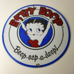 Vintage Betty Boop Sign – Old Cartoon Diner Gas Pump Porcelain Sign - Image 12