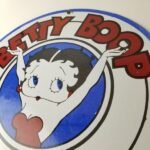 Vintage Betty Boop Sign – Old Cartoon Diner Gas Pump Porcelain Sign - Image 9