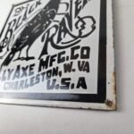 Vintage Black Raven Sign – Kelly Axe Service Station Knife Store Gas Pump Sign - Image 14