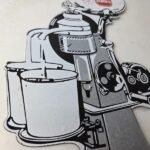 Vintage Bordens Cream Separator Sign – Porcelain Dairy Milk Cow Service Ad Sign - Image 6