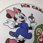 Vintage Breyers Ice Cream Porcelain Sign – Minnie Gas Pump Advertising Sign - Image 5