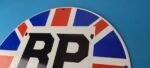 Vintage British Petroleum Sign – UK BP Motor Spirit Gas Pump Porcelain Sign - Image 8