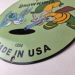 Vintage Browning Firearms Porcelain Sign – Rifles Shotguns Ammo Gas Ad Pump Sign - Image 14