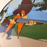 Vintage Browning Sign – Firearms Collection Shotgun Ammo Gas Pump Porcelain Sign - Image 3