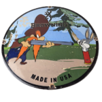 Vintage Browning Sign – Firearms Collection Shotgun Ammo Gas Pump Porcelain Sign - Image 2