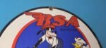 Vintage BSA Motorcycle Sign – Motor Bike Gas Pump Service Porcelain Sign - Image 5