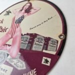 Vintage Budweiser Sign – Adult Beverage Gas Service Station Porcelain Sign - Image 13