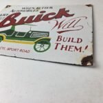 Vintage Buick Sign – Porcelain Automobiles Gas Pump Service Dealership Sign - Image 10