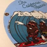 Vintage California Raisins Sign – Surfing Porcelain Musical Blues Toys Gas Sign - Image 6