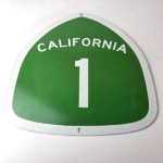 Vintage California State Route 1 Sign – Porcelain Highway Pacific Coast Gas Sign - Image 15