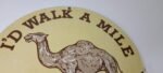 Vintage Camel Cigarette Papers Sign – Porcelain Tobacco Gas Pump Plate Sign - Image 2