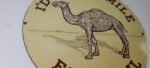 Vintage Camel Cigarette Papers Sign – Porcelain Tobacco Gas Pump Plate Sign - Image 3