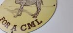 Vintage Camel Cigarette Papers Sign – Porcelain Tobacco Gas Pump Plate Sign - Image 5