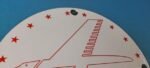 Vintage Capital Airlines Sign – United Aviation DC-3 Gas Pump Porcelain Sign - Image 5
