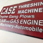 Vintage Case Tractors Sign – Porcelain Advertisement Gas Pump Station Sign - Image 14