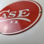Vintage Case xx Knives Sign – Porcelain Advertisement Gas Pump Station Sign - Image 13