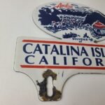 Vintage Catalina California License Plate Topper – Sign Ad on Automobile Topper - Image 6