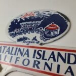 Vintage Catalina California License Plate Topper – Sign Ad on Automobile Topper - Image 8