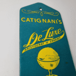 Vintage Catignani's Ice Cream Porcelain Sign – Dairy Milk Service Gas Pump Sign - Image 5