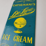 Vintage Catignani's Ice Cream Porcelain Sign – Dairy Milk Service Gas Pump Sign - Image 9