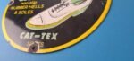 Vintage Cats Paw Shoes Sign – Porcelain Cat Tex Gas Service Pump Sign - Image 10