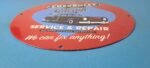 Vintage Chevrolet Sign – Garage Automobile Motors Repairs Porcelain Sign - Image 11