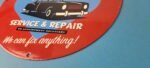 Vintage Chevrolet Sign – Garage Automobile Motors Repairs Porcelain Sign - Image 10