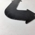 Vintage Chevrolet Sign – Porcelain Service Arrow Gas Oil Pump Chevy Garage Sign - Image 9