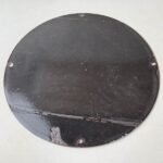 Vintage Chevron Gasoline Sign – Airplane Cartoon Aviation Gas Ad Porcelain Sign - Image 7